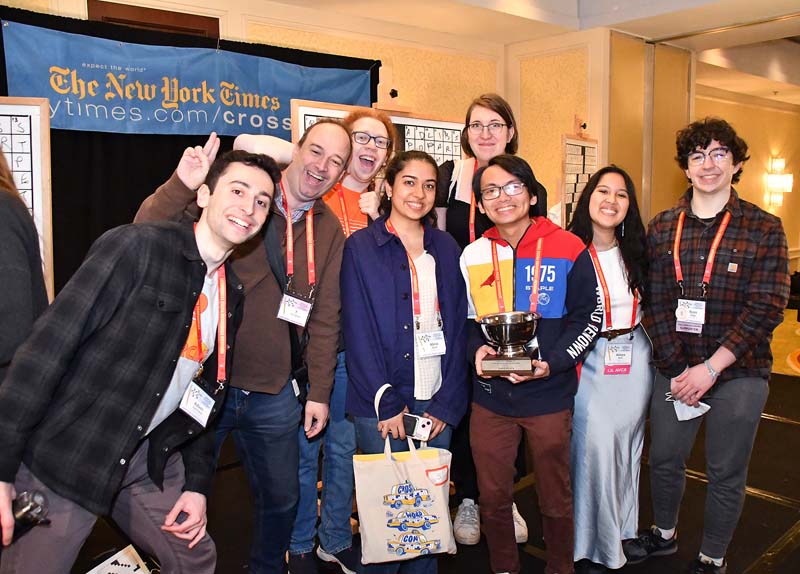 Paolo Poses with Friends and Fans
